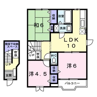 アンフィニ【2階】の間取り