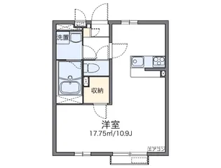 レオネクストエスペランサⅡ【2階】の間取り