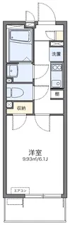 レオネクストポルト ボヌール【3階】の間取り