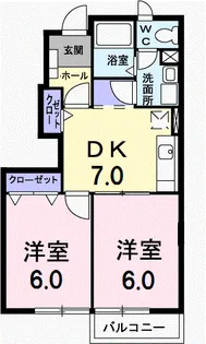 エテルノ【1階】の間取り