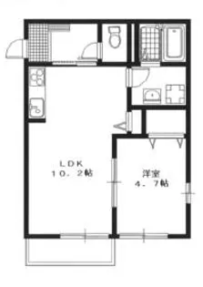 ROBINSFIELD【203号室号室】の間取り