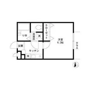 MEGAWATT【1階】の間取り