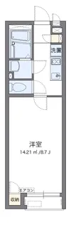 レオネクストレーブウィン【1階】の間取り
