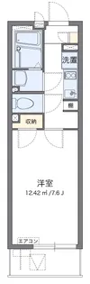 クレイノセジュール中原【1階】の間取り