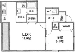 MM ヴィラージュⅣ【101号室号室】の間取り