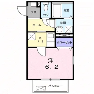 モデルノ・カーサ【2階】の間取り