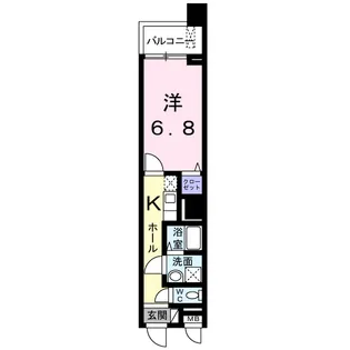 エクセレント・ヴィラ【7階】の間取り