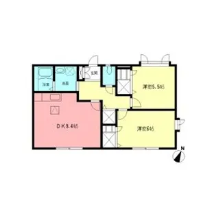 ルーチェ【1階】の間取り