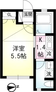セキュリティヒルズ【2階】の間取り