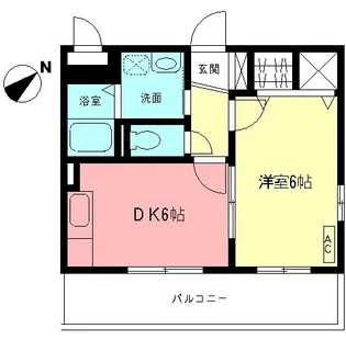ジャルダン【3階】の間取り