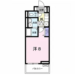 サンライズ レジデンス【1階】の間取り