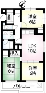 グランドハイツ【3階】の間取り