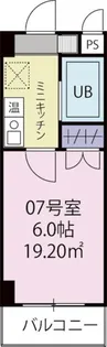 ベルビー川崎【2階】の間取り