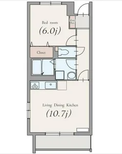 ソレアード【1階】の間取り