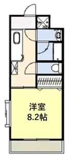 コモド【103号室】の間取り