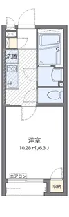 クレイノ壱番館【1階】の間取り