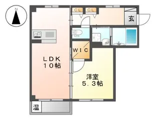 ロビュスト メゾン【3階】の間取り