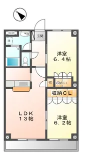 インマヌエル【1階】の間取り