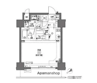 ZOOM横浜【4階】の間取り