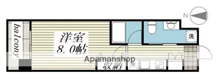 インボイス鶴見レジデンス【5階】の間取り