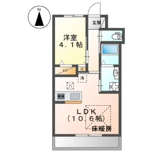 リバティ【2階】の間取り