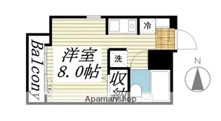 ラ・レジダンス・ド・ピエール【1階】の間取り