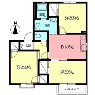 マルベリーE【2階】の間取り