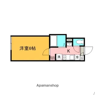 カージェ川崎Ⅱ【3階】の間取り