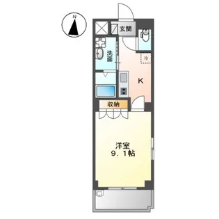 フィジーサイト【3階】の間取り