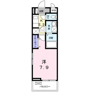 エスポワメゾンⅢ【1階】の間取り