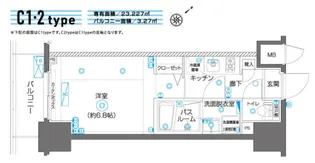 ZOOM横濱EAST【4階】の間取り