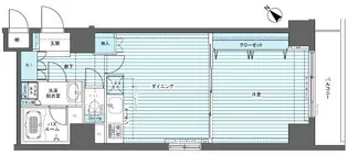 フェニックス新横濱参番館【10階】の間取り