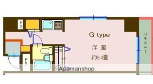 マークス横濱阪東橋【10階】の間取り