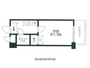 フォート金沢八景相川ビルⅡ【4階】の間取り