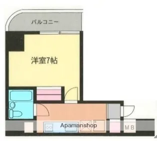 葵ビル【7階】の間取り