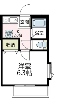 ボナールA【101号室号室】の間取り