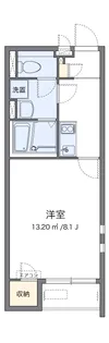 クレイノビッグアロー座間【2階】の間取り