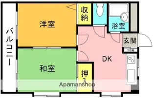セレッソコンドミニオ【2階】の間取り