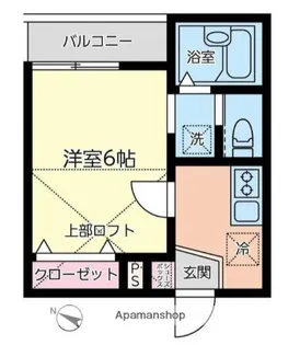 カッパート【1階】の間取り