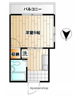 サン・クレール横浜B棟【1階】の間取り