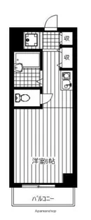 フロントフィールド日ノ出町【3階】の間取り