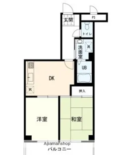 リーヴェルステージ横浜NEO【4階】の間取り