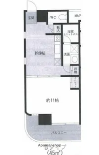 カーザペルラ【7階】の間取り