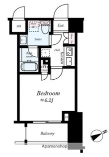 LE’A横濱ウエストステージ【6階】の間取り