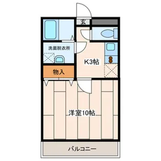 アメージングエステート【1階】の間取り