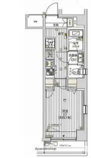 VALESIA YOKOHAMA SOUTH CITY【1階】の間取り