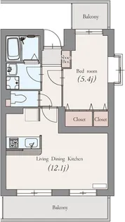 ルシエール桜台【2階】の間取り