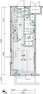 神奈川県川崎市川崎区貝塚2丁目【マンション】の間取り