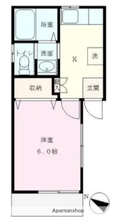 シャルマンミヨ【2階】の間取り