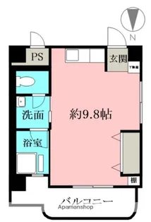 キャッスル上大岡【3階】の間取り
